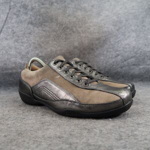 Taos Shoes Womens 9 Sneakers Lifestyle Comfort Leather Metallic Steady Walking